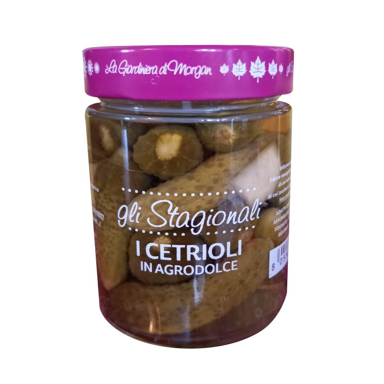 Cetrioli in agrodolce di Morgan