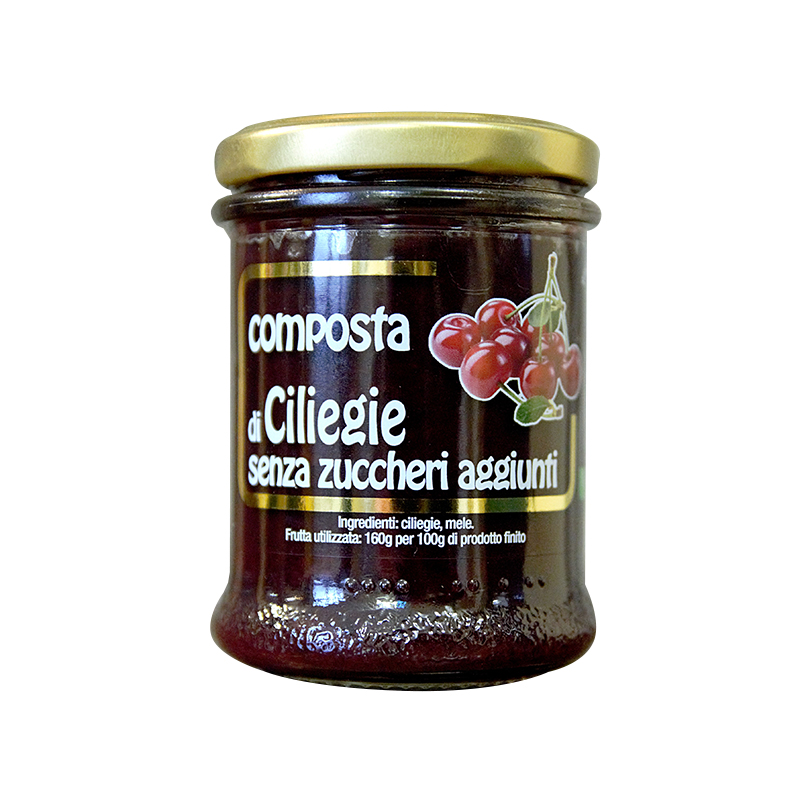 Composta di frutta senza zuccheri Ciliegie