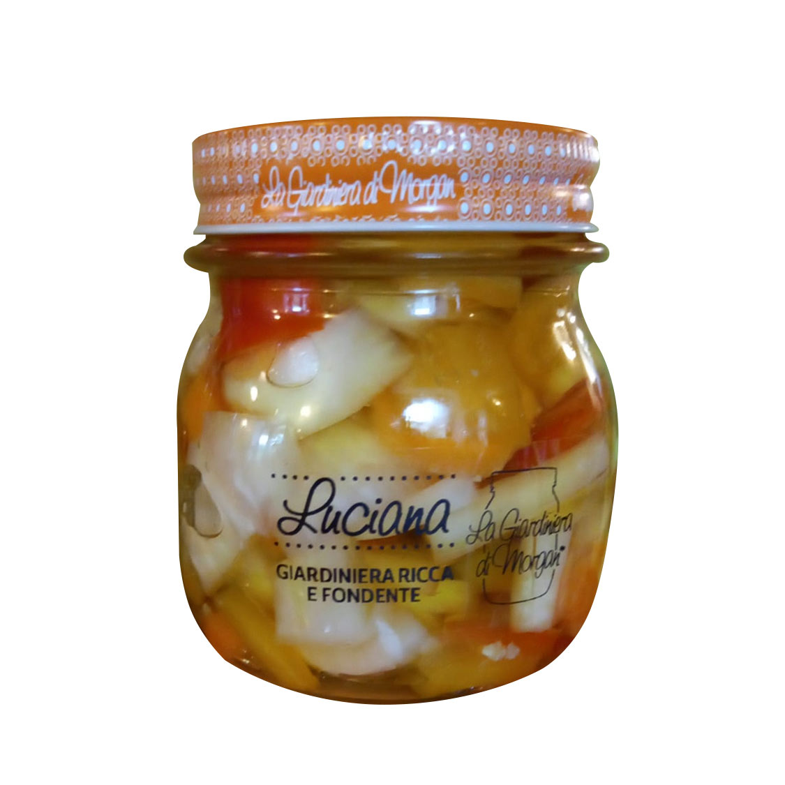 Giardiniera agrodolce in olio Luciana