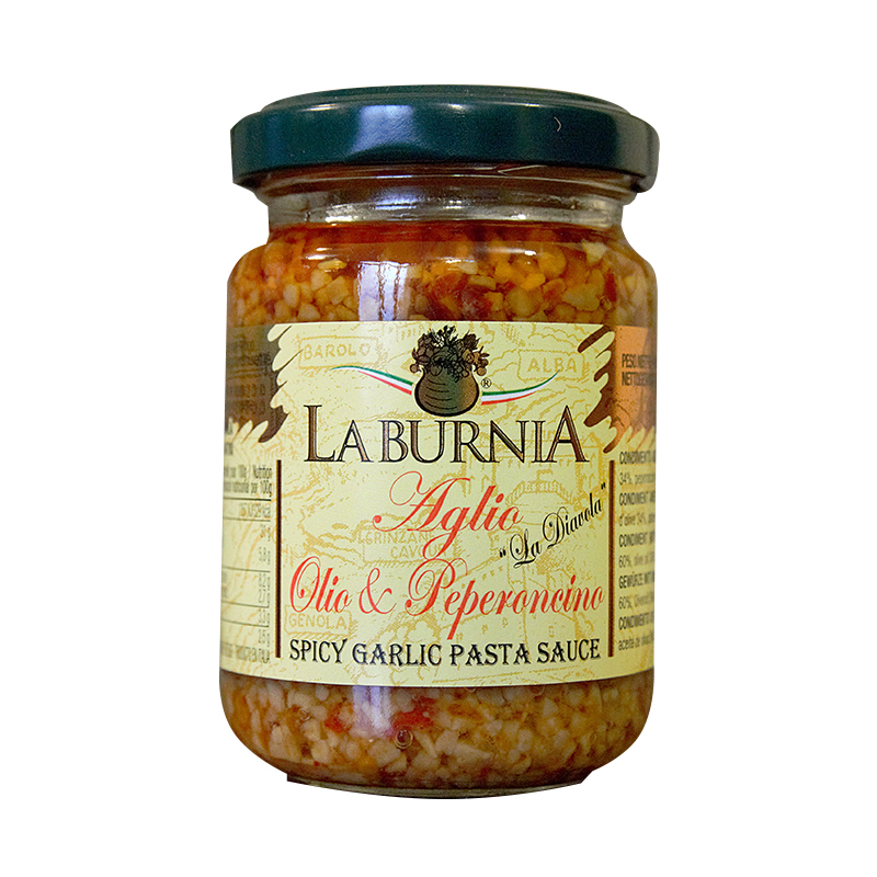 La Diavola, aglio, olio e peperoncino La Burnia