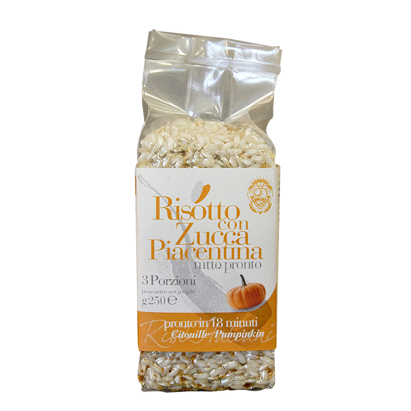 Risotto con zucca piacentina Az. Agr. Ardizzina